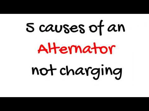 5 Causes an Alternator Not Charging