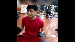 Yuk intip!!! Joshua Manio Nge Gym #joshuamanio #daa5 #daasia5 #jmfamily #jmf #gym