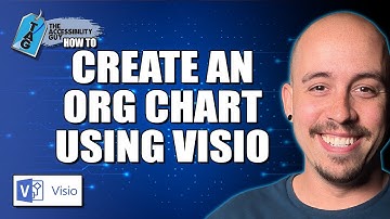 How to create an organizational chart using Microsoft Visio