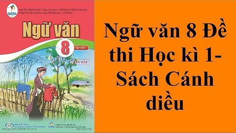 Đề thi cuối học kì 1 ngữ văn 8 năm 2024