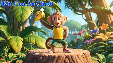 Khỉ Con Ăn Chuối 7 | TQA | Nhạc Thiếu Nhi AI | Nhạc Học Sinh | Học Trò | Nhạc Thiếu Nhi Mới