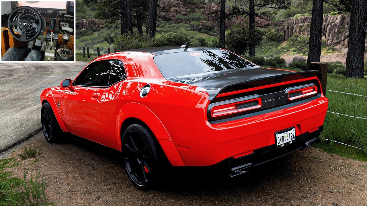 Dodge Challenger SRT Hellcat Super Stock (1050HP) - Forza Horizon 5 | Thrustmaster T300RS Gameplay