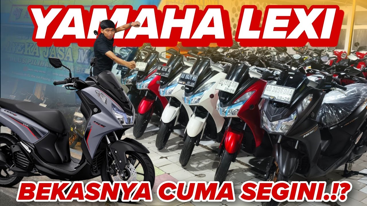 YAMAHA LEXI, SEKARANG BEKASNYA CUMA SEGINI!? motor bekas murah - ANEKA JASA MOTOR