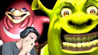 Shrek Spongebob And Ugandan Knuckles Made Me Lose It - 3 Terrible Games Sebali Fridays 