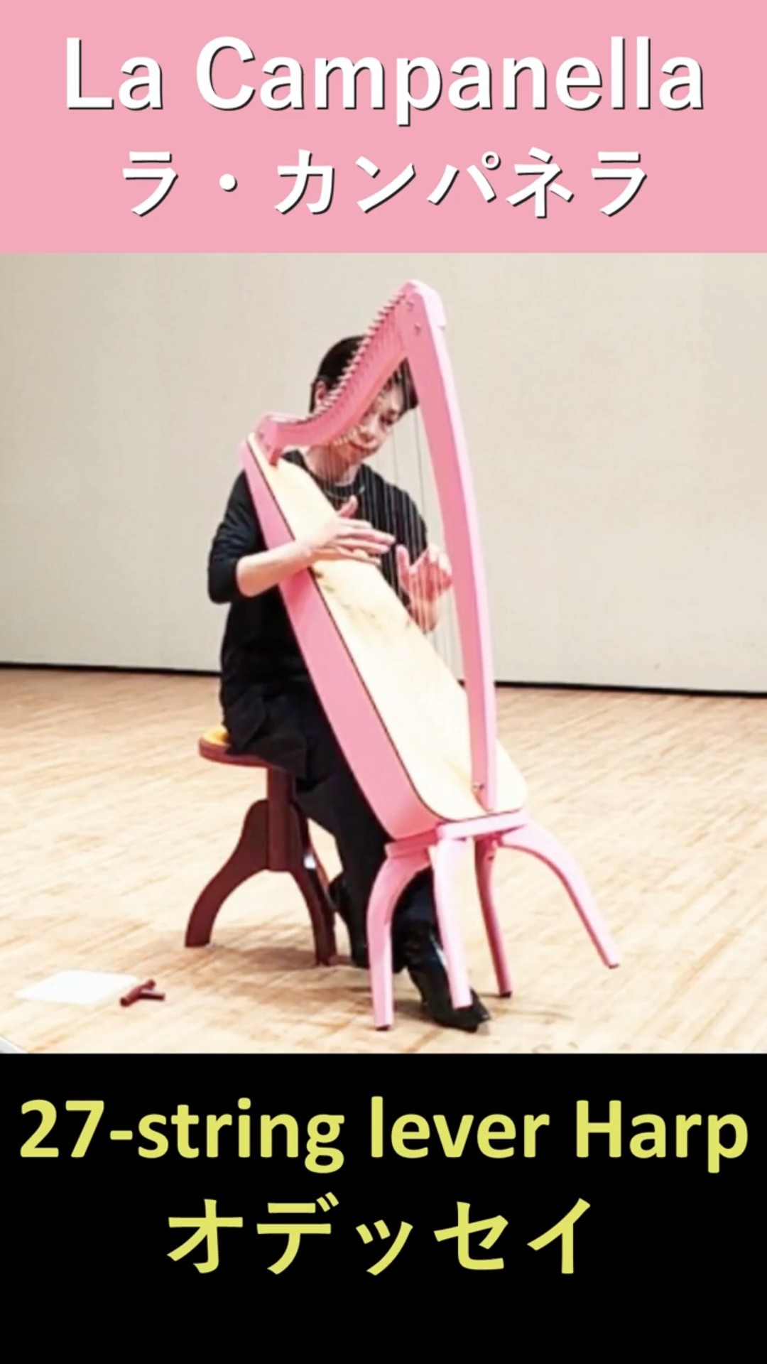 ラ・カンパネラ （リスト）La Campanella (Liszt) 27-string lever