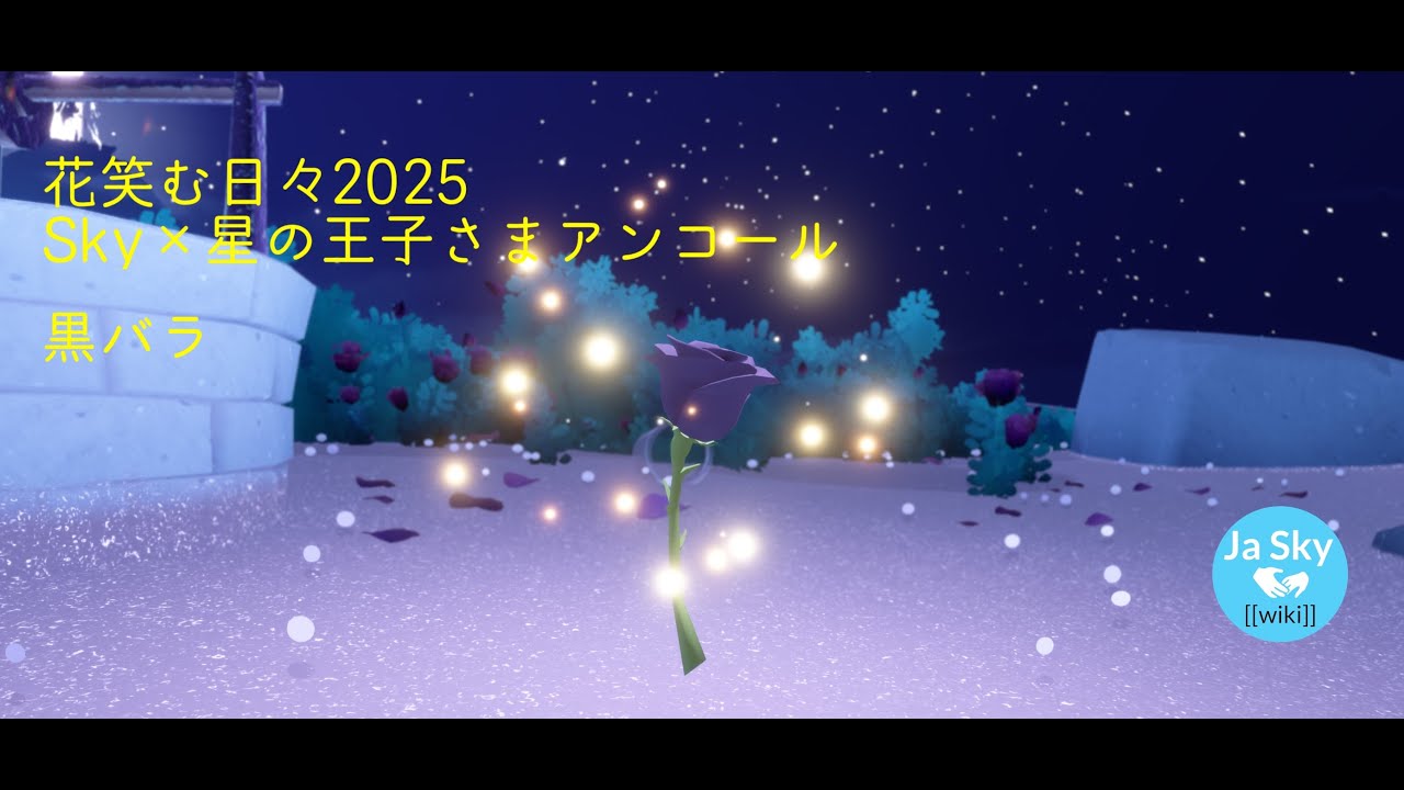 花笑む日々2025 黒バラ - Sky 星を紡ぐ子どもたち v0.28.6 - YouTube