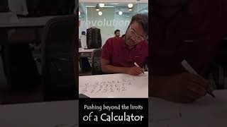 Meet Bhanu who can beat a calculator 🤯​