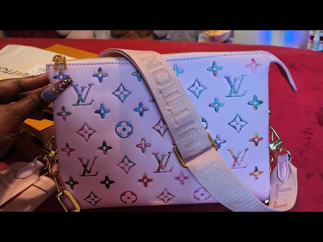 My NEW LOUIS VUITTON Pink POCHETTE COUSSIN Vuittamins Bag UNBOXING