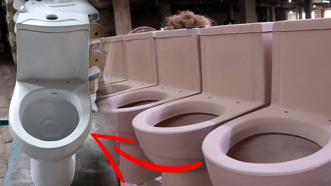 How the Ceramic Toilet Seat Manufacturing Process is Done in a Factory