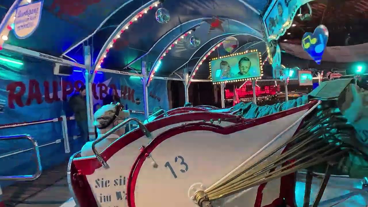 Raupenbahn - Steiger / Buchholz 2026 | Onride / POV | Historischer Jahrmarkt (Bochum)| 🎡4K/UHD