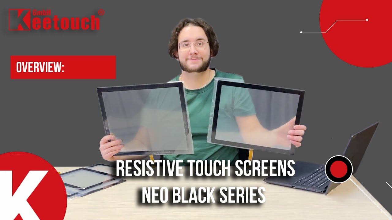 Resistive touch screens NEO BLACK series