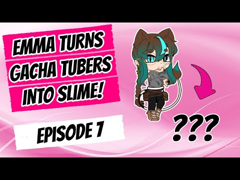 Making DIY Gacha slime - [ORIGINAL SERIES] TURNING GACHATUBERS INTO SLIME - Gacha life asmr