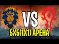 АЛЬЯНС VS ОРДА! ПЕРВАЯ АРЕНА 5Х5(1Х1) В WOW: SHADOWLANDS