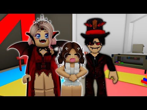 VAMPİR AİLE BENİ EVLAT EDİNDİ❤️AYŞEM ECE ARI💥ARIGİLLER🐝ROBLOX BROOKHAVEN🏡RP