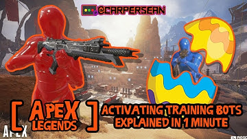 Activate Apex Legends Training Bots Easter Egg in under 1 minute