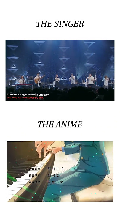 hikaru nara  Your lie april op singer #anime #opening