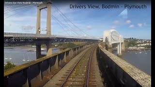 A Train Drivers View. Bodmin  Plymouth. A beautiful journey through Cornwall in to Devon.