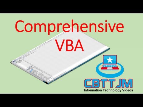 Comprehensive VBA-Part 06