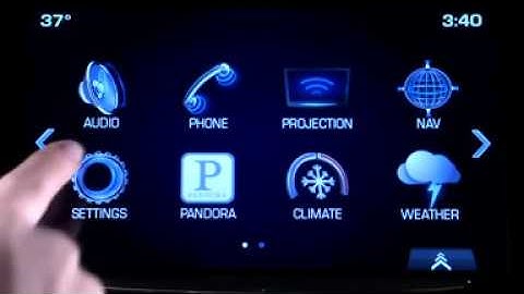 Cadillac CUE HTW How to Use Text Message Alerts