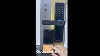 F15 TTLOCK SMART LOCK Operation Video
