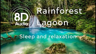 8D Rainforest: 8D Nature sounds relaxing music sleep • 8d Jungle, Birds • Sleep, Meditate, Relax