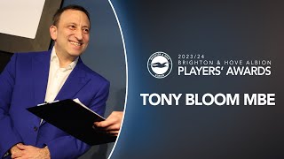 Tony Bloom Speaks At Brighton & Hove Albion Players' Awards