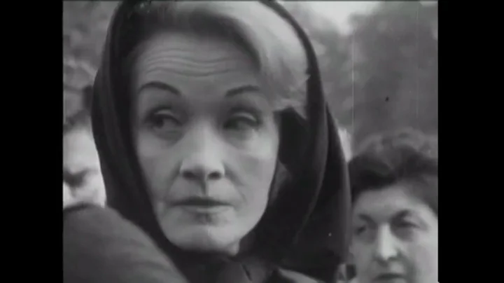 Funeral of Edith Piaf 14. October 1963