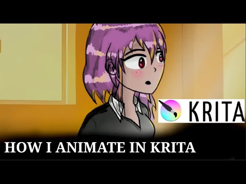 How i animate in KRITA - YouTube