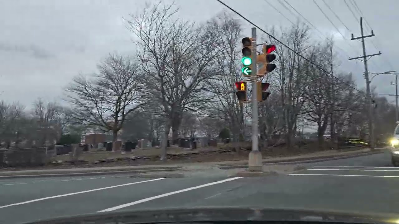 Christmas Eve cruise around Dartmouth, Nova Scotia. 
