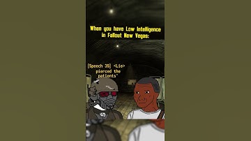 When you have Low Intelligence in Fallout New Vegas #fallout #memes #shorts