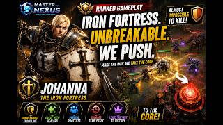 Johanna Is an Iron Fortress! | The Reliable Tank for Ranked | HOTS