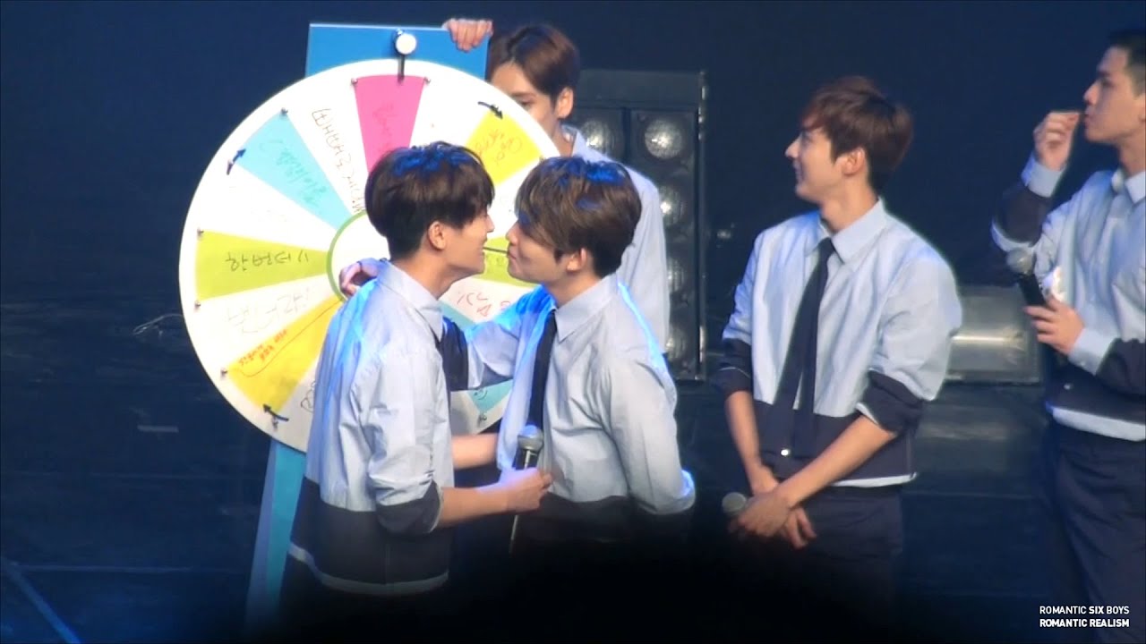 160821 엔젤이온다 (5기 팬미팅) 틴탑 빼빼로게임 직캠 : 리키의 벌칙