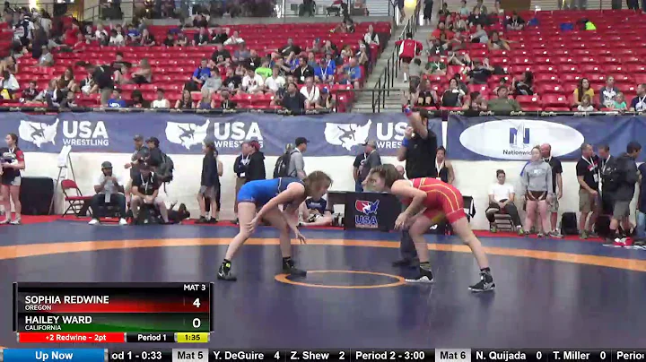 WOMEN (HS) 106 Sophia Redwine Oregon Vs Hailey War...