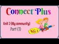 KG 2, Connect Plus, Unit 2, My community, English for kids | English for Kg 2