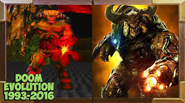DOOM Game Serie Evolution (1993-2016)