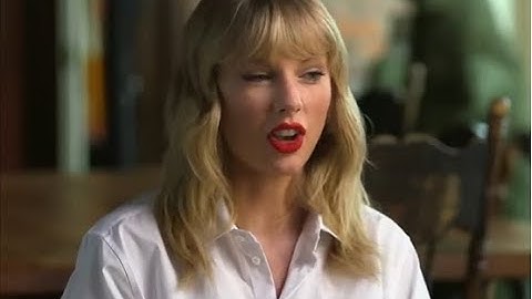 Taylor Swift on "Lover" and haters | Taylor Swift Interview 💖💖💖