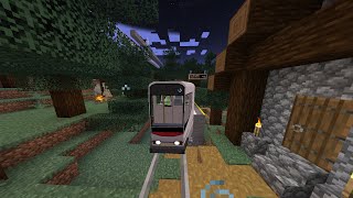 Minecraft Transit Railway 1 18 2  Singleplayer (village trasport line)