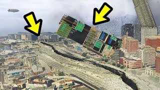 GTA 5 - The BIGGEST Earthquake EVER!!