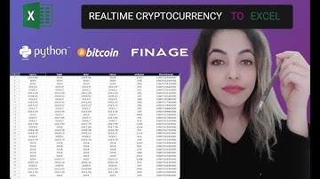 How to Import Bitcoin 7 Days Prices with OHLCV in Excel with Python | Crypto API