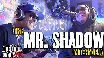 Mr. Criminal On Air Live! Mr. Shadow talks chicano rap, Beef with Lil Rob,  Knightowl and more.