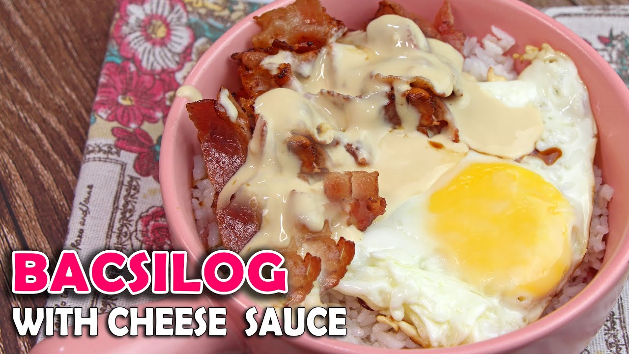 Bacsilog with Cheese Sauce Ate Rica's Bacsilog Hack Hungry Mom