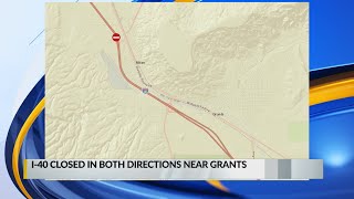 I-40 closed west of Grants due to fatal crash