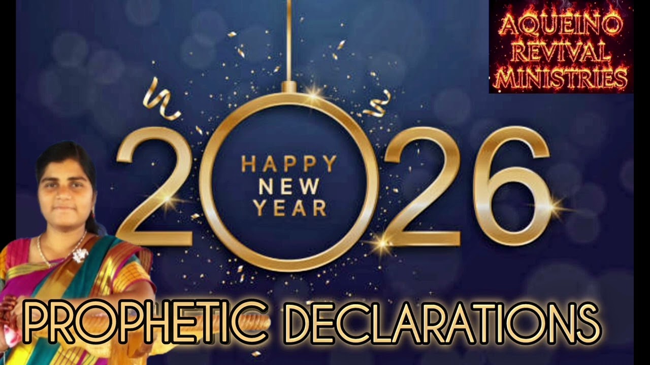 Prophetic declarations for 2026 || Aqueino Revival Ministries 