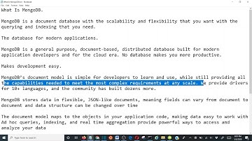 MONGO DBA -  WHAT IS MONGODB