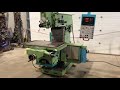 Maho MH800 universal milling machine