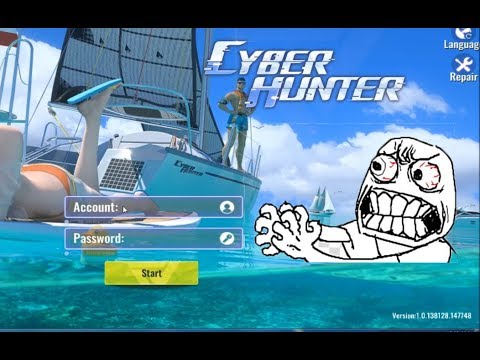 HOW TO FIX CYBER HUNTER ACCOUNT LOGIN BUG???