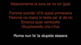 Andrea Bocelli Karaoke - Roma nun fa la stupida stasera (Karaoke)