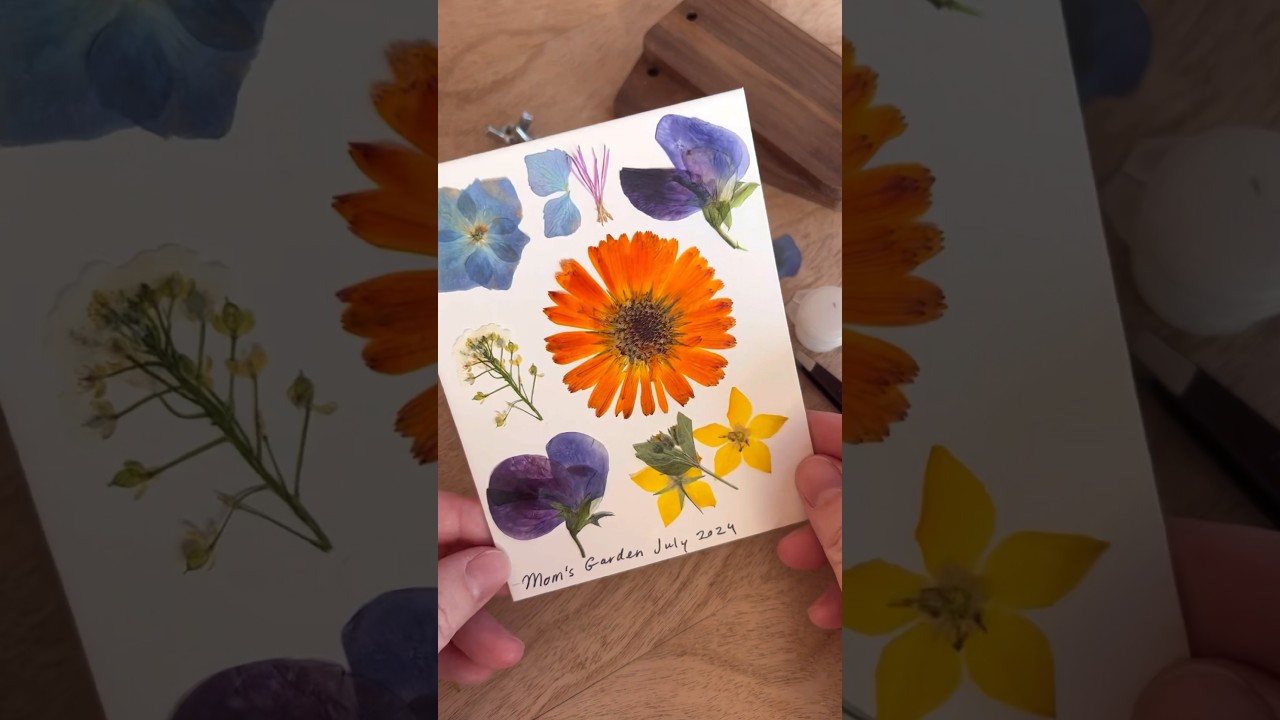 Yes I always have a flower press in my purse! 