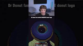 Drdonut Fan Build Huge Donut Logo