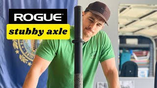 Rogue Stubby Axle Bar | A Garage Gym Review